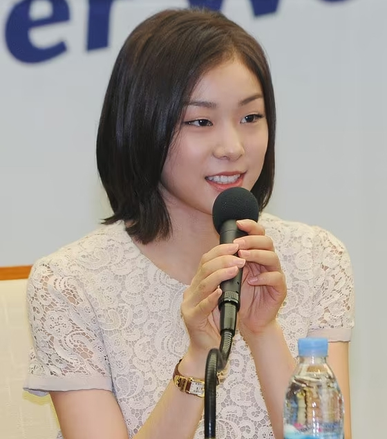 2013년 단발머리로 변신한 김연아.
뉴스1
