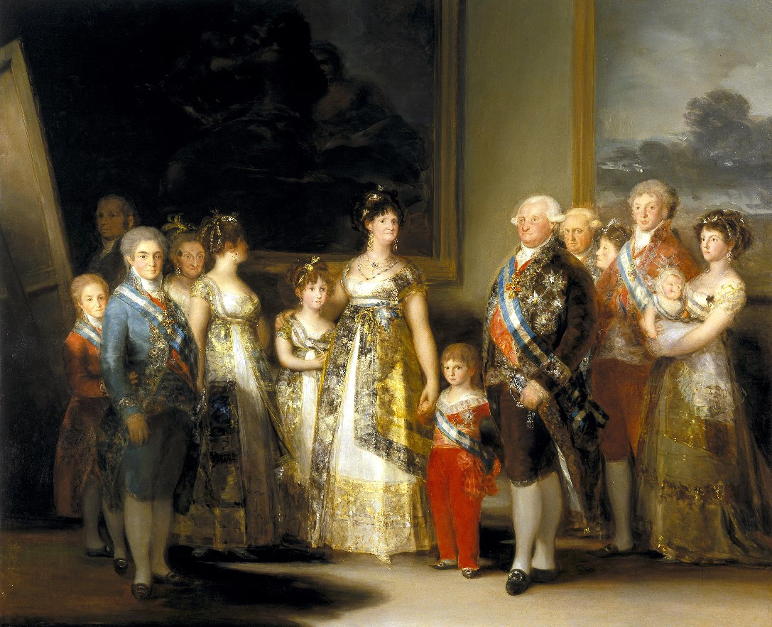 카를로스 4세의 가족(The Family of Carlos IV), 1800. 사진:UNC 제공.