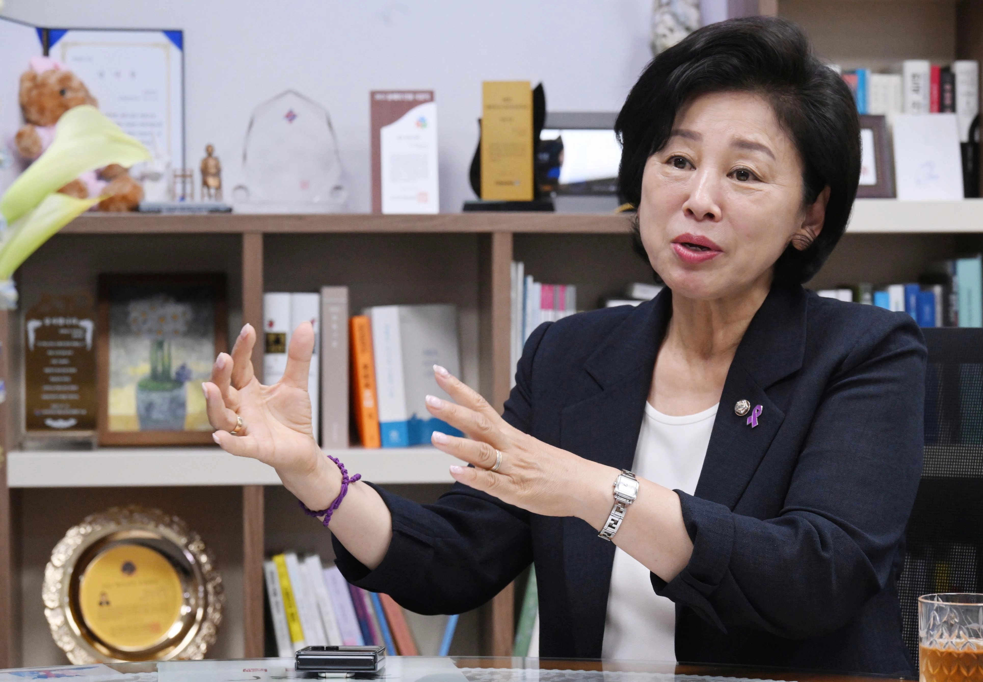 남인순 더불어민주당 의원. 안주영 전문기자