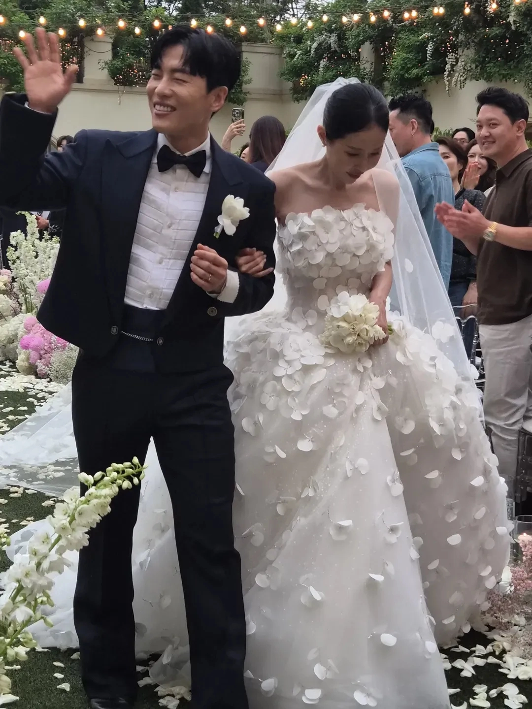 신지·문원 결혼식. 박슬기 인스타그램