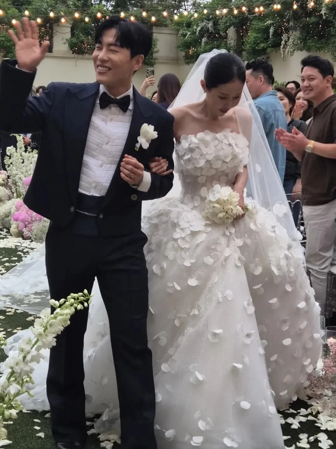 신지·문원 결혼식. 박슬기 인스타그램