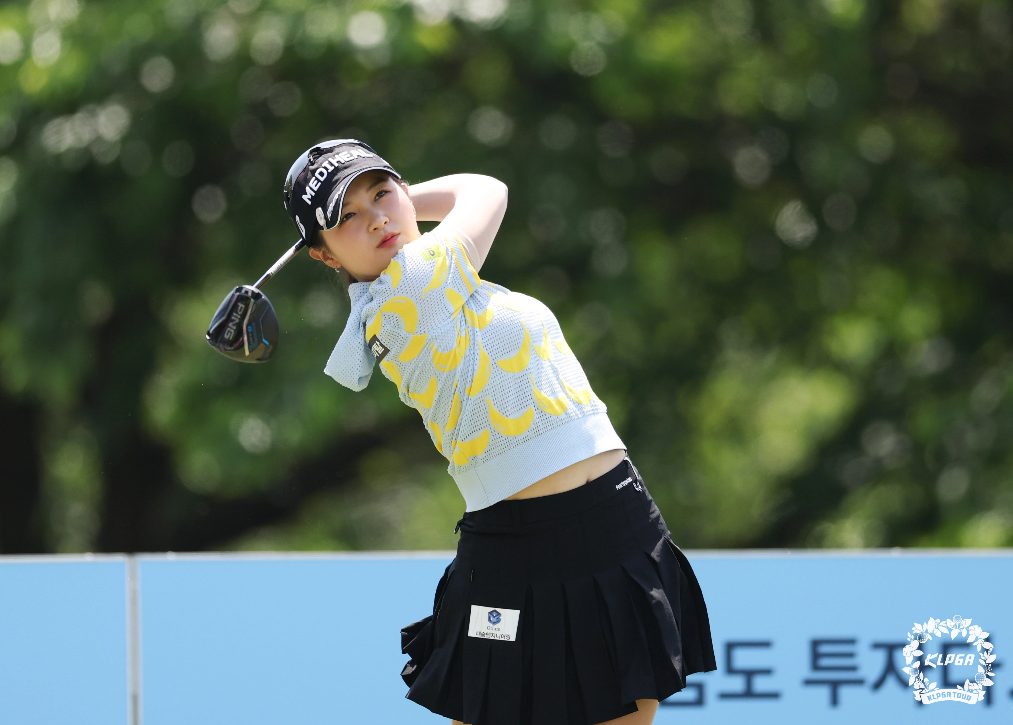 두산 매치플레이에서 2023년 준우승, 2024년 우승을 차지했던 박현경의 깔끔한 티샷 모습.
KLPGA 제공