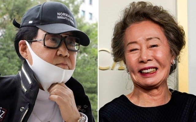 가수 조영남(왼쪽)과 배우 윤여정. 연합뉴스