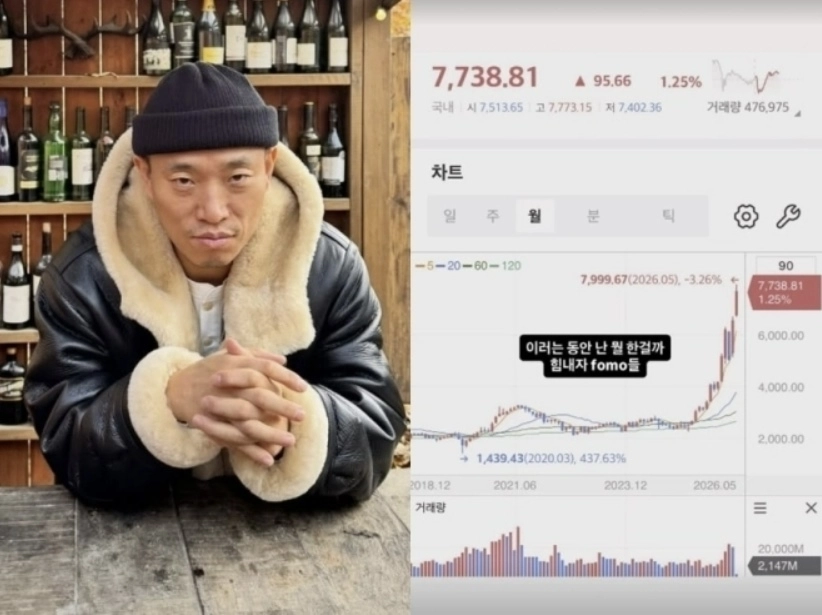 개리와 코스피 관련 보도 이미지