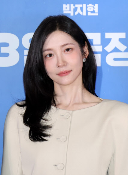 배우 박지현이 18일 서울 송파구 롯데시네마 월드타워점에서 열린 영화 ‘와일드씽’ 시사간담회에 참석, 포즈를 취하고 있다. 2026.5.18  연합뉴스