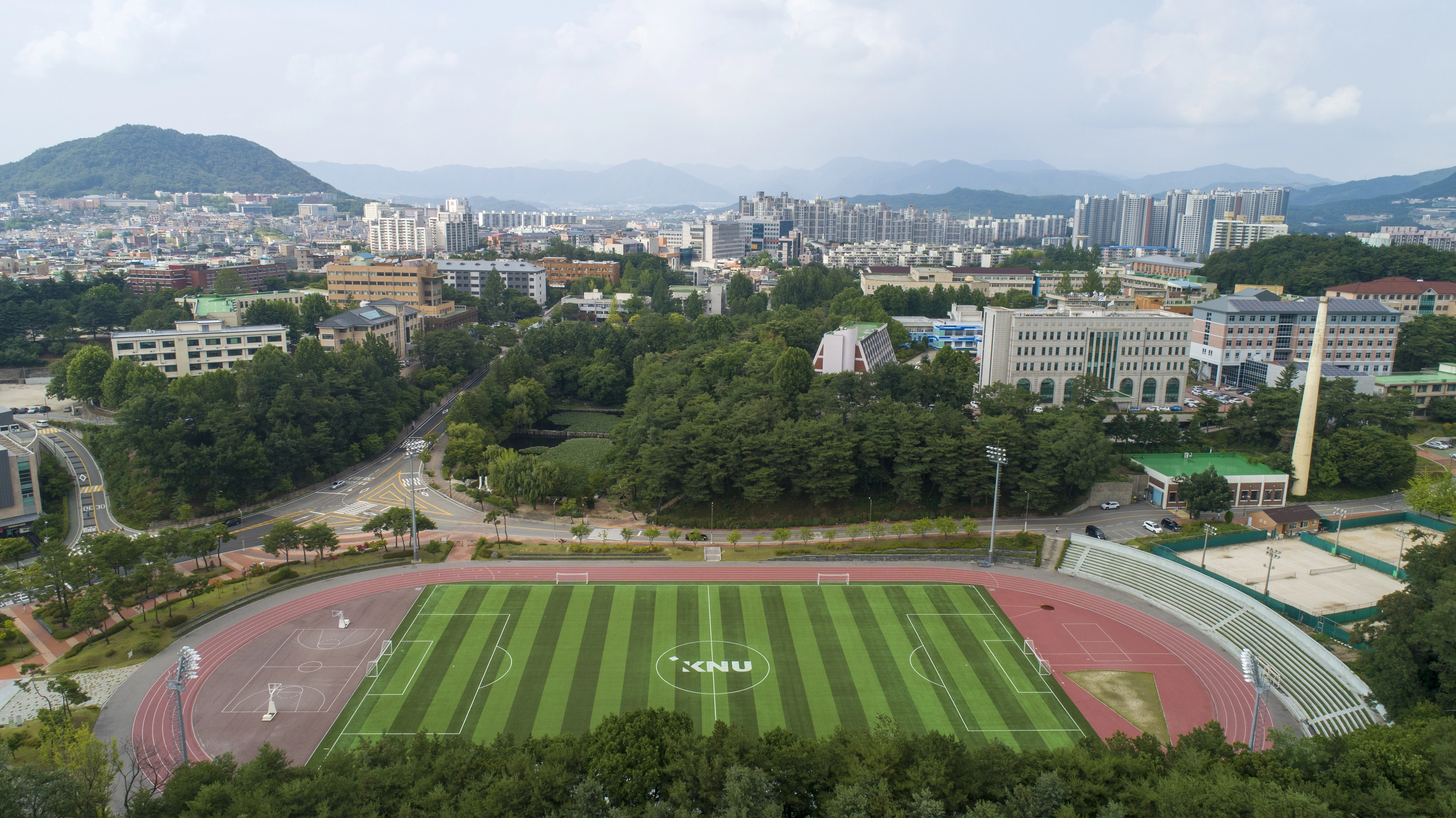 강원대 춘천캠퍼스 전경.
강원대 제공