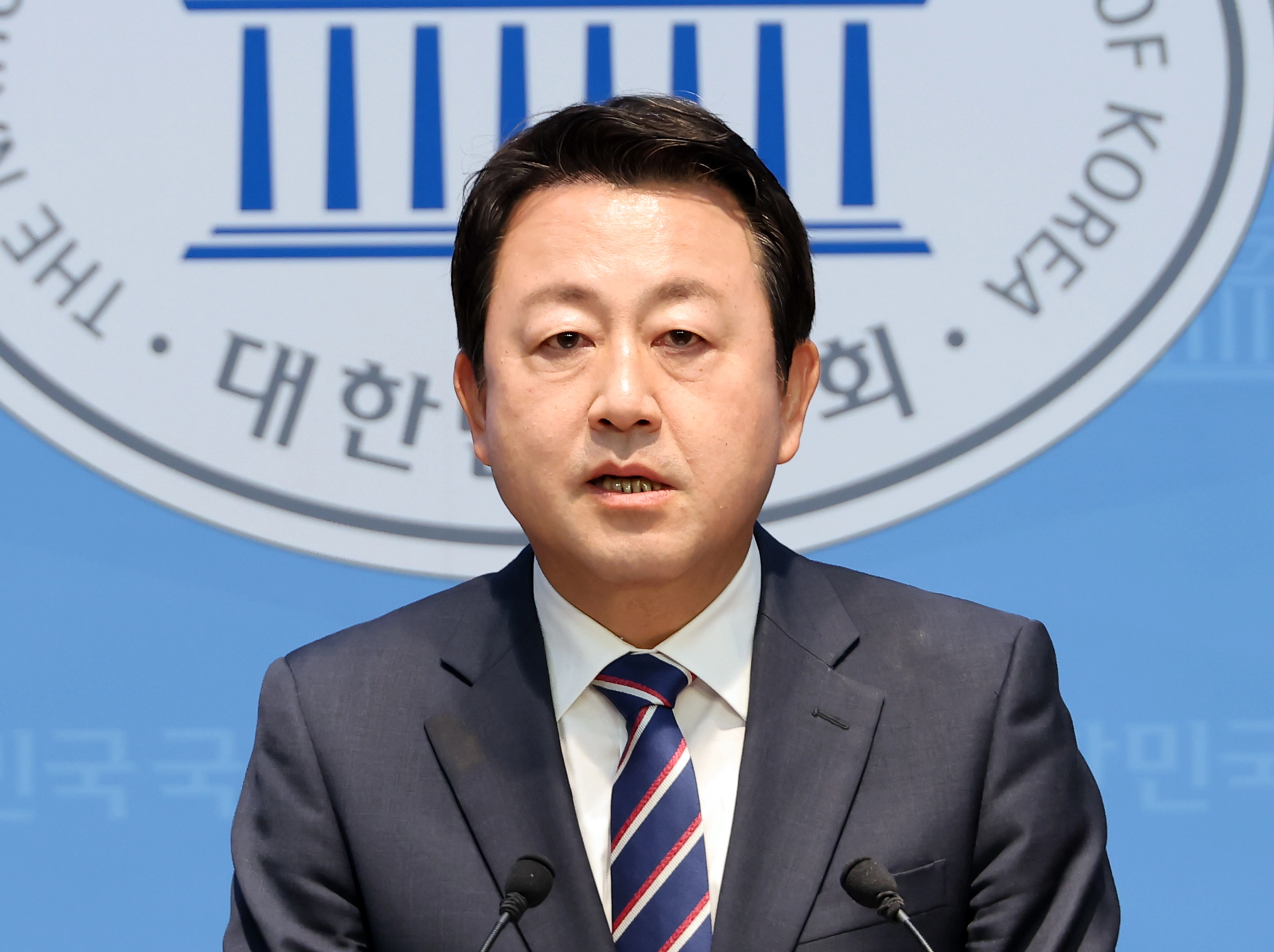 김용남 더불어민주당 평택을 국회의원 재선거 후보.
연합뉴스