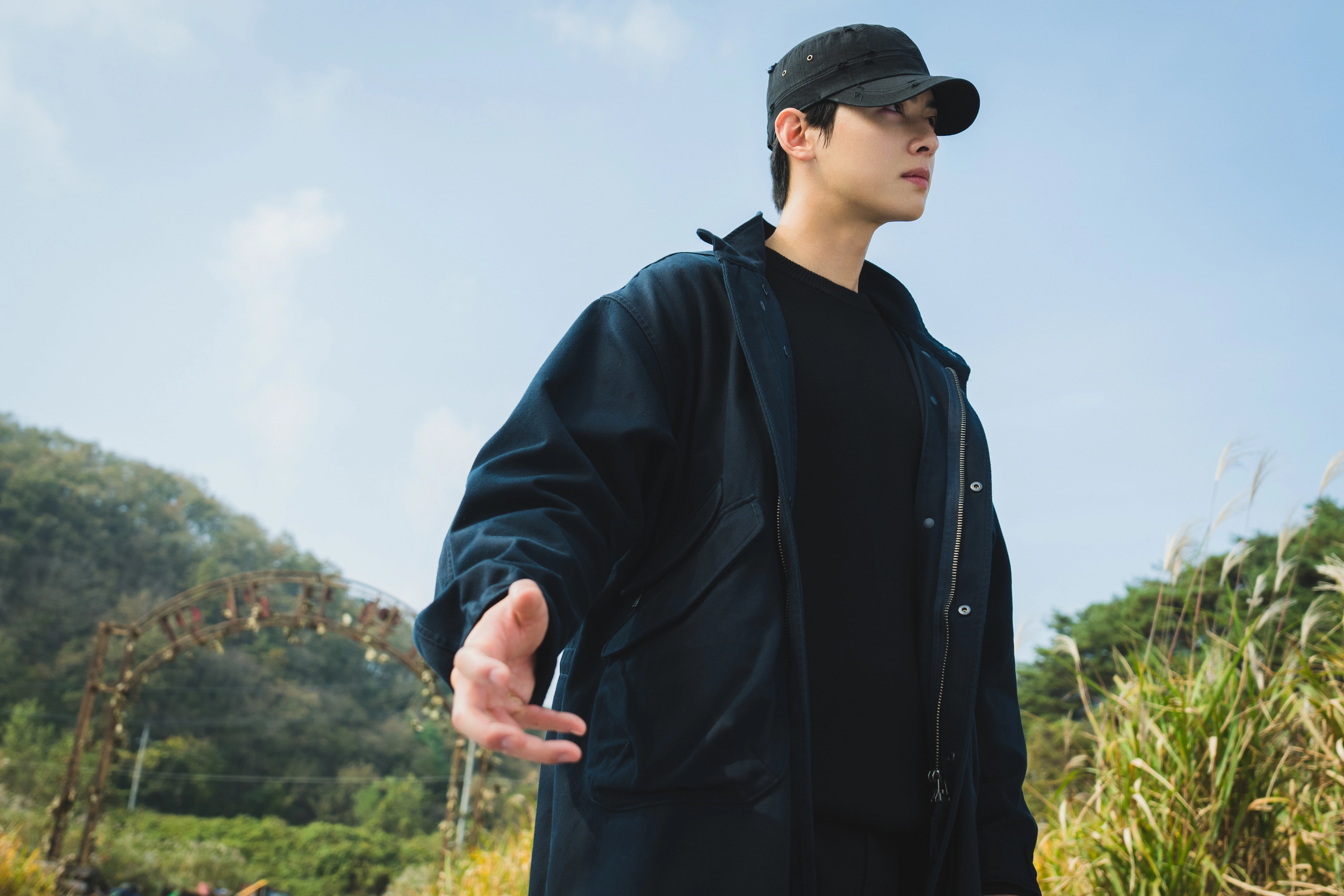 ‘원더풀스’ 4인방 중 이운정을 연기한 차은우. 넷플릭스 제공