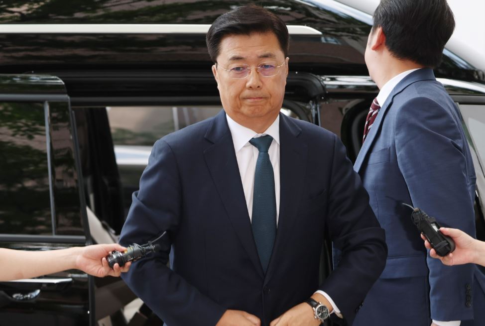 종합특검팀 2차 조사 출석하는 홍장원 전 국가정보원 제1차장
