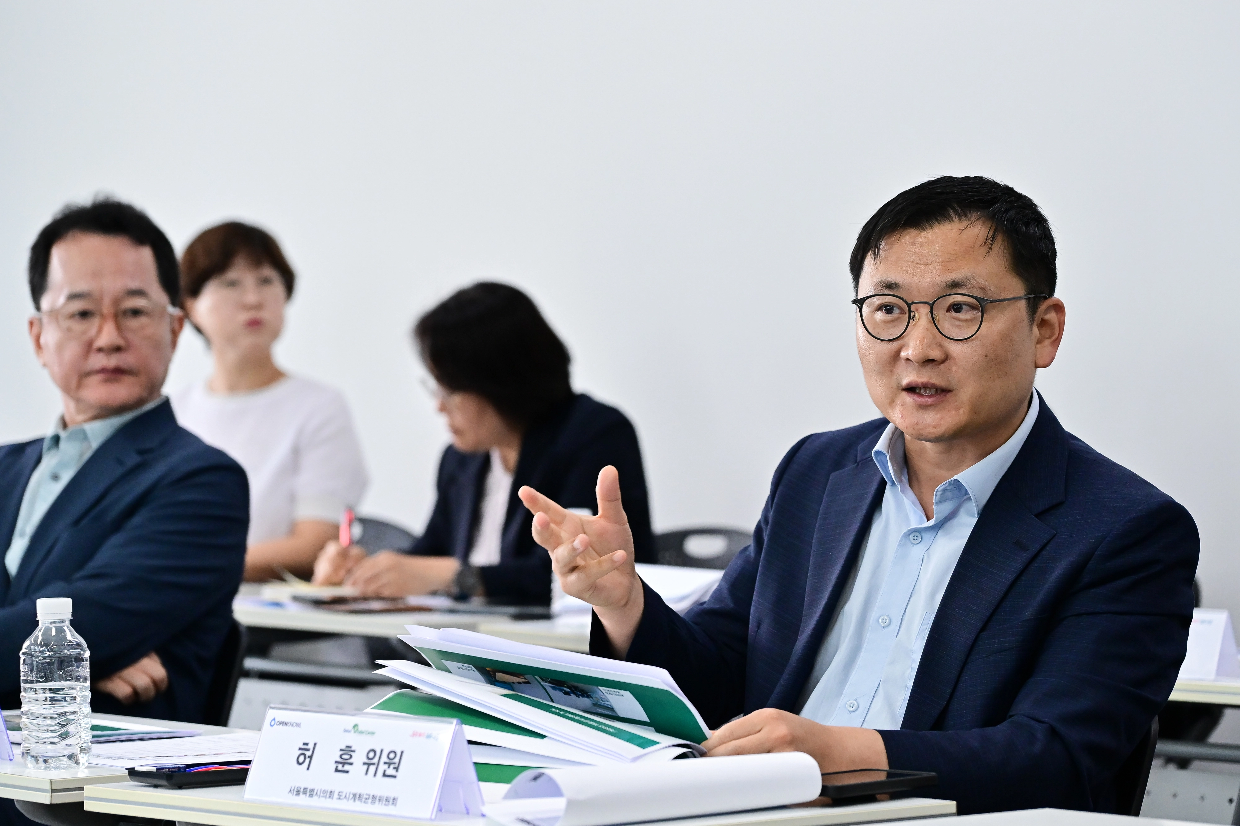 지난 2025년 9월 2일 글로벌센터 현장방문 모습. 서울시의회 제공
