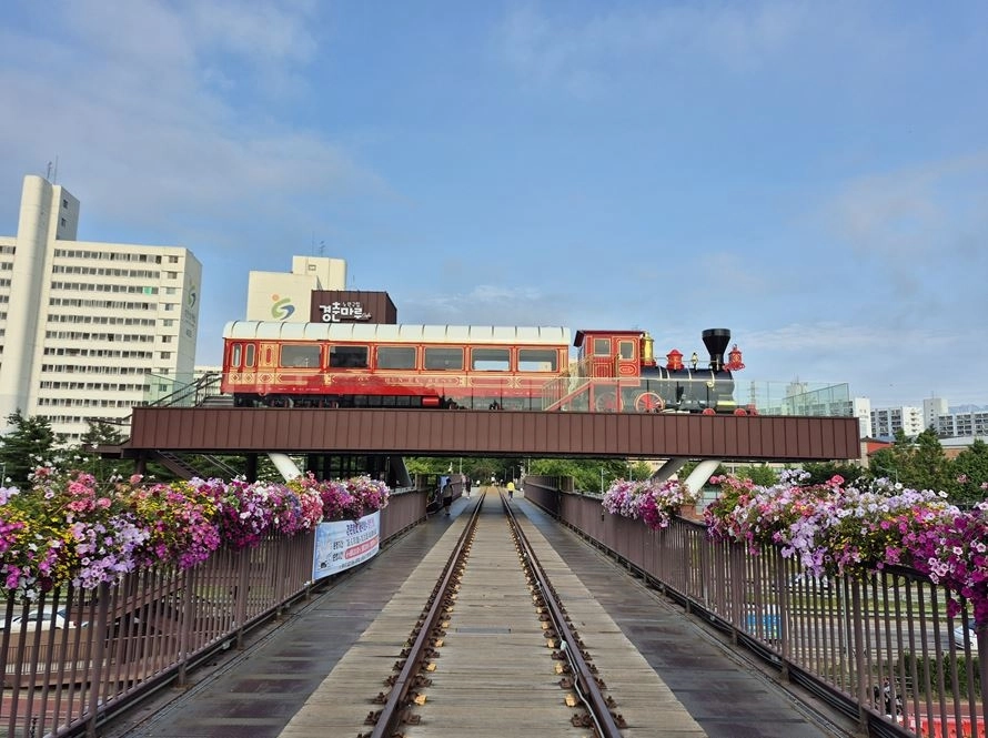 경춘철교 전망대 ‘경춘마루’ 전경. 노원구청 제공