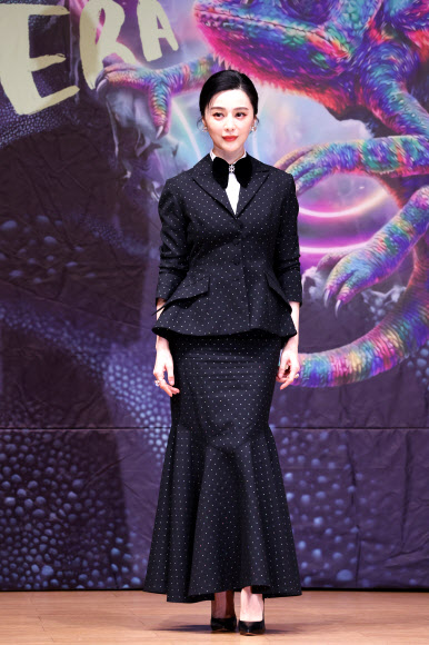 배우 판빙빙이 3일 오후 경기도 부천시 현대백화점 중동점에서 열린 제30회 부천국제판타스틱영화제(BIFAN) 기자회견에서 포즈를 취하고 있다. 2026.7.3  연합뉴스
