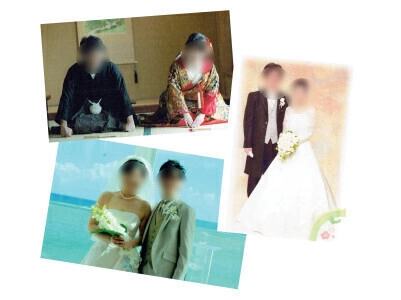 사단법인 ‘좋은 인연 부모의 모임’이 마련한 ‘부모 대리 맞선’ 교류회를 통해 만나 결혼한 사람들. ‘좋은 인연 부모의 모임’ 홈페이지 캡처