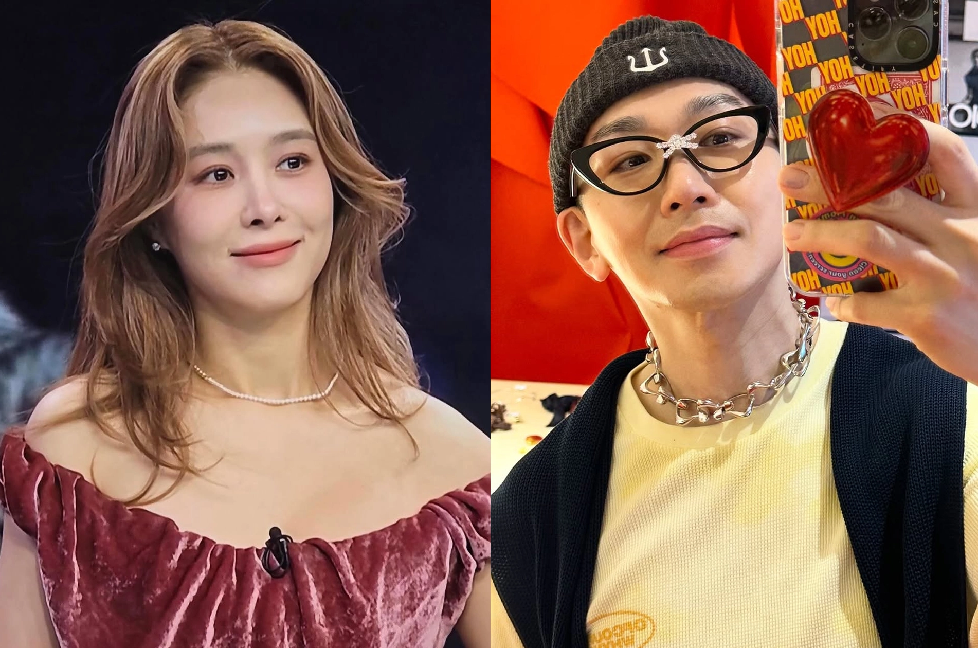 사진=옥주현, 김호영 인스타그램 캡처