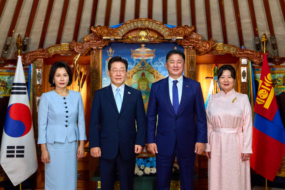 한-몽골 정상 부부
