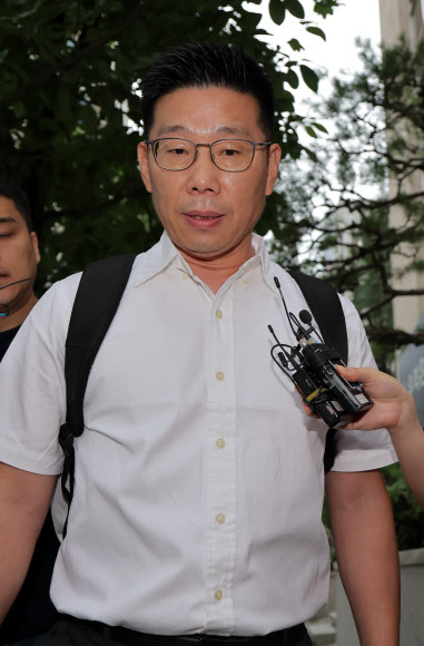 종합특검 출석하는 조성현 전 수방사 1경비단장