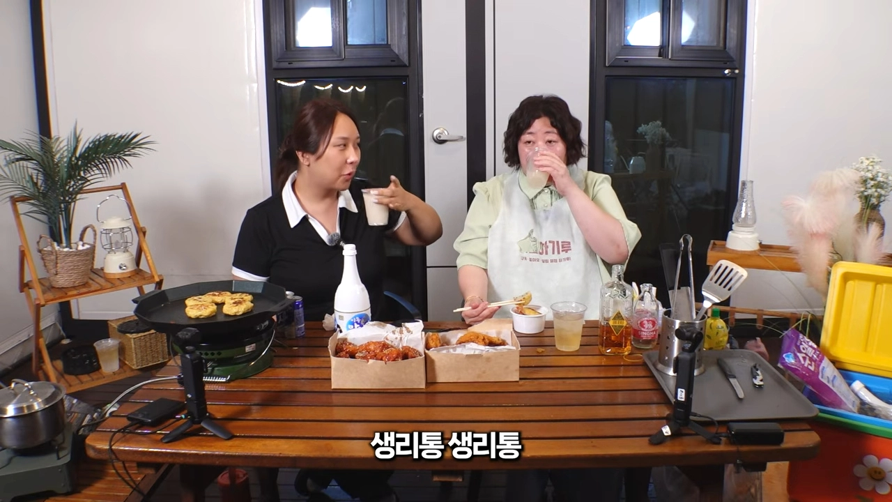 방송인 풍자의 ‘생리통’ 농담이 온라인상에서 뜨거운 논란의 중심이 됐다. 유튜브 채널 ‘풍자테레비’ 영상 캡처
