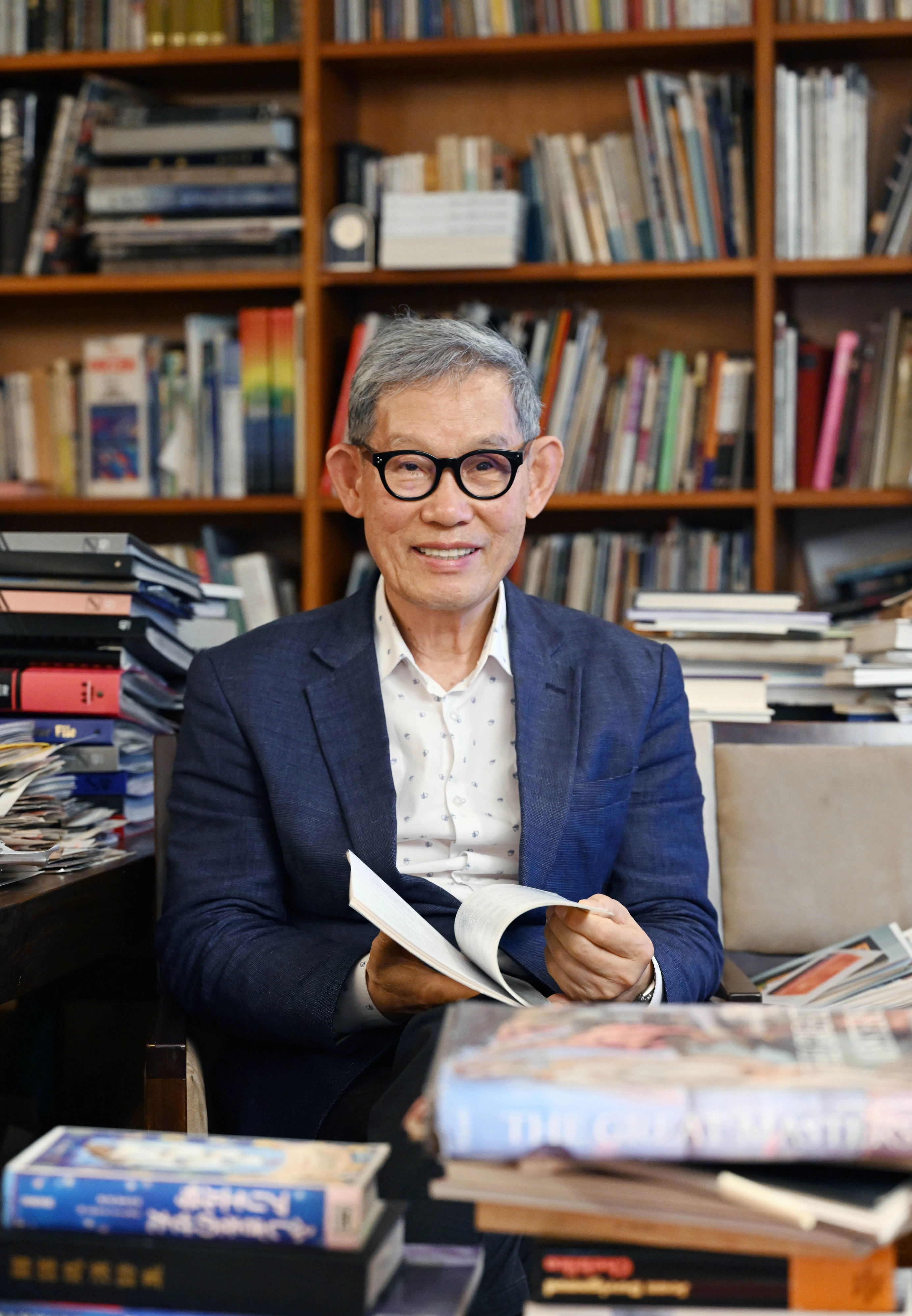 김언호 한길사 대표. 도준석 전문기자