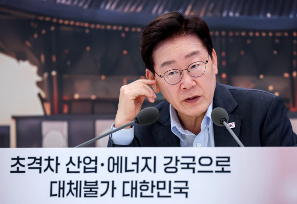 발언하는 이재명 대통령