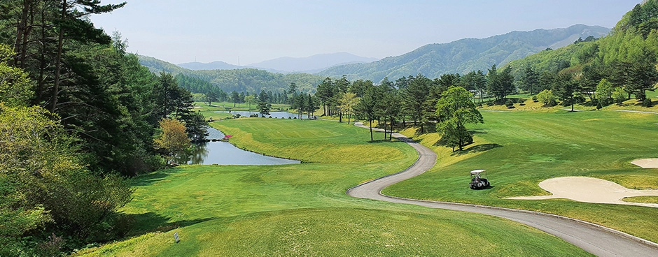 (휘닉스CC 전경 사진)