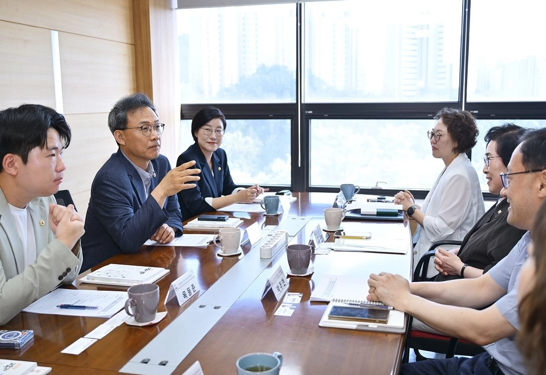 한국양성평등교육진흥원 업무협의 간담회. 서울시의회 제공