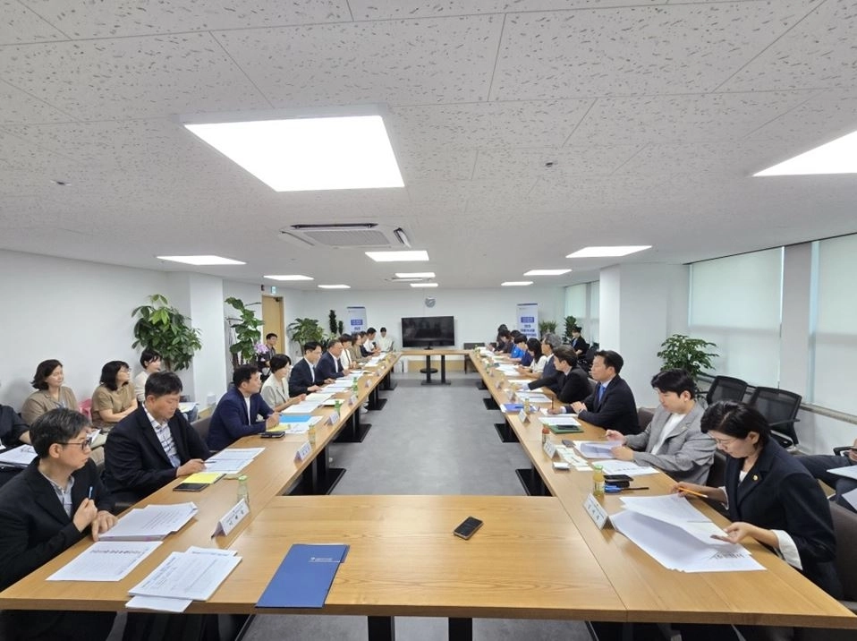 서울시교육청 정책협의회 현장 모습. 서울시의회 제공