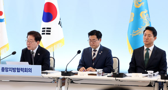 이재명 대통령, 중앙지방협력회의 발언