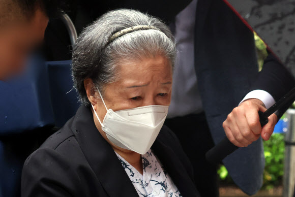 1심서 징역 2년 선고 받은  한학자 통일교 총재