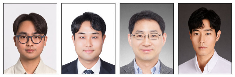 이번 연구를 수행한 연구자들. (왼쪽부터) 송영한 KIST 박사, 박범수 서울과기대 교수, 이승철 카이스트 교수, 나종범 KIST 박사

카이스트 제공