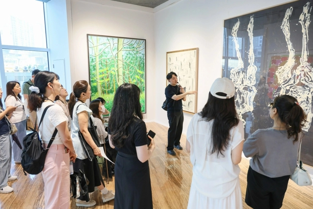 대한민국미술축제 미술여행 현장 모습. 예술경영지원센터 제공