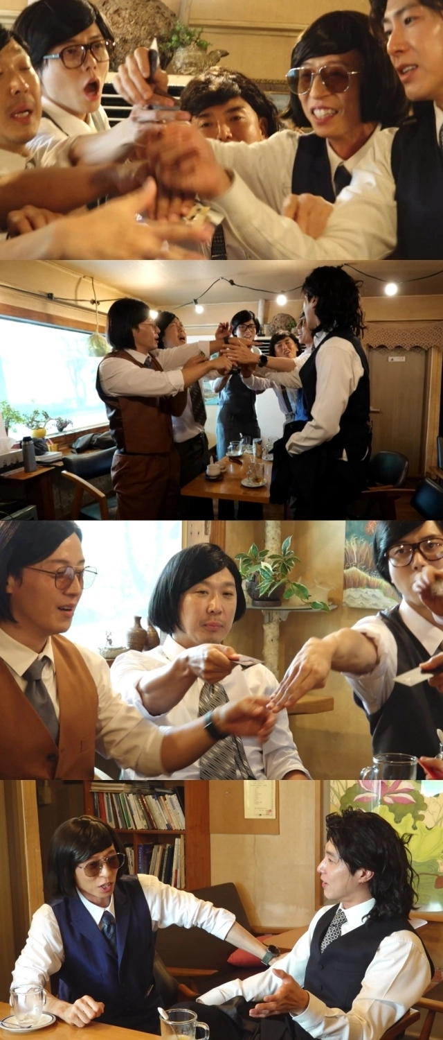 국민 MC 유재석이 방송에서 카드 결제를 피하려다 덜미를 잡혀 큰 웃음을 선사한다. MBC ‘놀면 뭐하니?’
