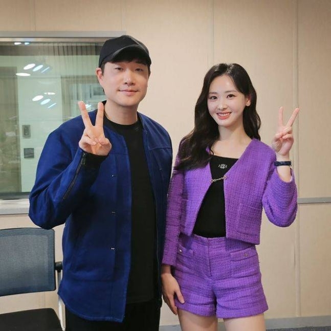 배성재와 김다영. SBS 파워FM ‘배성재의 텐’ 인스타그램 캡처
