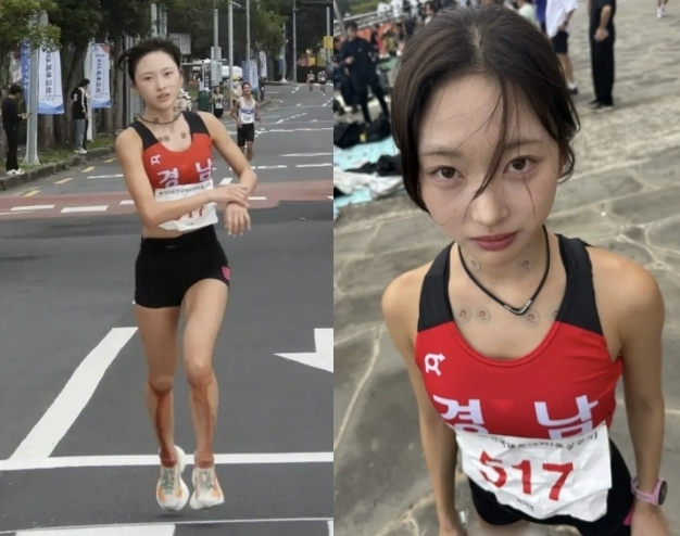 최악의 생리통 딛고 마라톤 완주한 박서연, 스포츠맨십의 무게