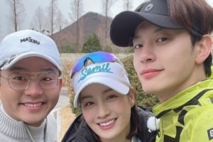 ‘김지민♥’ 김준호, 열애 인정 후 골프장 ‘포착’