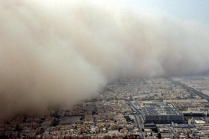 쿠웨이트 덮친 모래폭풍