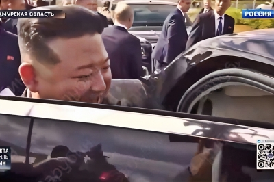 1700억 아우루스 받고 김정은 함박웃음…“푸틴 선물 최초”(영상)