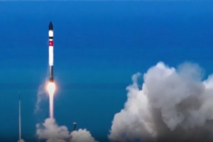 초소형 군집위성 1호기 탑재 우주발사체 ‘일렉트론’ 발사
