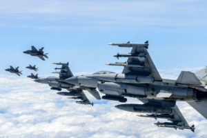 군, F-35A 등 전투기 20여대로 타격훈련