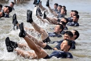 육군 특전사 해상침투훈련