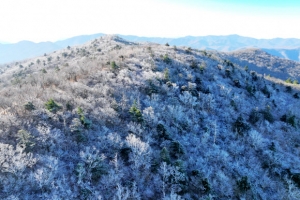 겨울옷 입은 발왕산