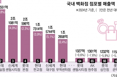 백화점도 되는 곳만 된다… 지역·점포별 양극화 심화