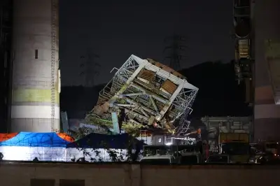 thumbnail - 울산화력발전소 보일러 타워 해체 중 ‘와르르’… 9명 중 2명 구조