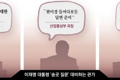 thumbnail - 예상 질문 뽑고 통계 암기… 생방송 李 업무보고에 관가 ‘열공’