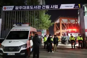 thumbnail - ‘광주대표도서관 붕괴’ 밤샘 수색에도 매몰자 2명 못찾아