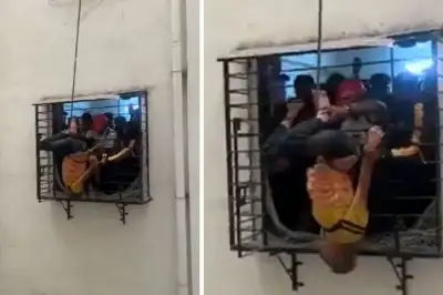 thumbnail - 창가서 잠자다 10층서 추락한 50대 남성…8층 창문에 걸려 생존 “기적”