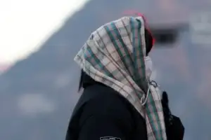 thumbnail - ‘꽁꽁 싸매고’ 한파 출근