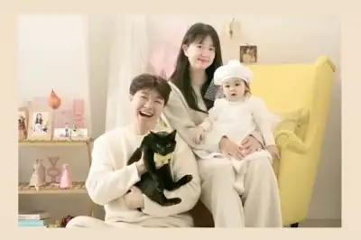 thumbnail - 네 식구 한 프레임은 처음…박수홍 ‘인생 첫 가족사진’ 감격
