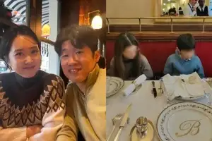 박지성♥김민지, 영국 생활 근황…훌쩍 큰 아이들 공개