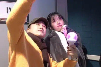 thumbnail - “왜 장원영 찾아봤냐”… 안유진, 김광규에 대기실 출입 금지령