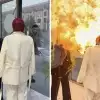 생일 촛불 끄는 순간, 눈앞에서 ‘쾅’…거대 화염 휩싸인 여성 ‘아찔’